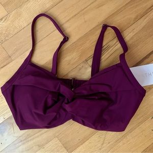 Athleta Twist Up Bikini Top 34D/DD